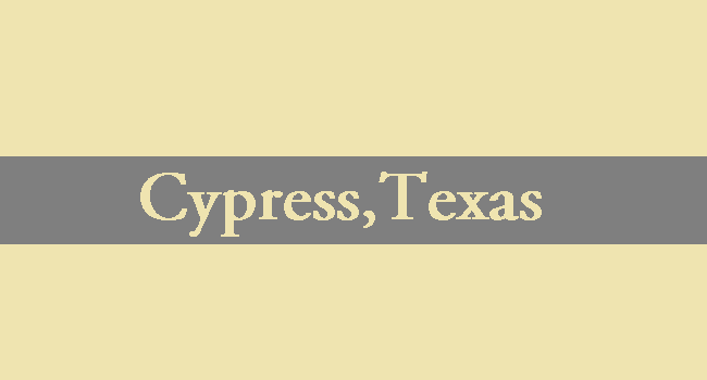 Is Cypress Texas A Good Place to Live