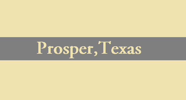 Is Prosper Texas A Good Place to Live