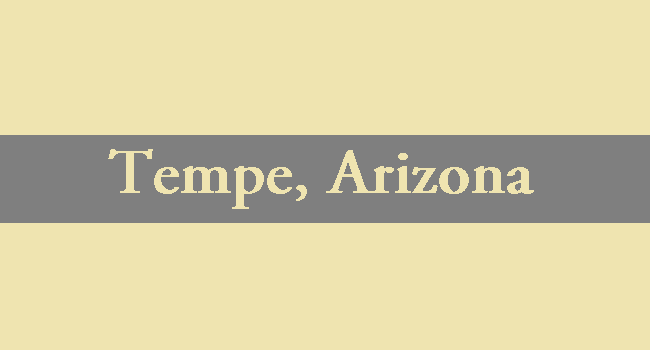 Is Tempe Arizona A Good Place to Live