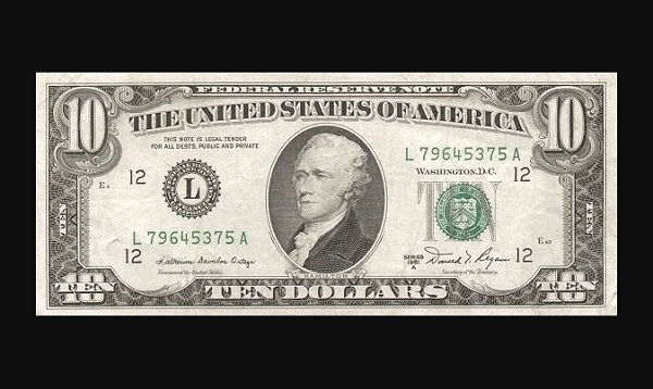 1981 10 Dollar Bill Value
