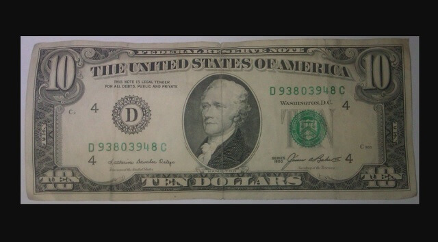 1985 10 Dollar Bill Value