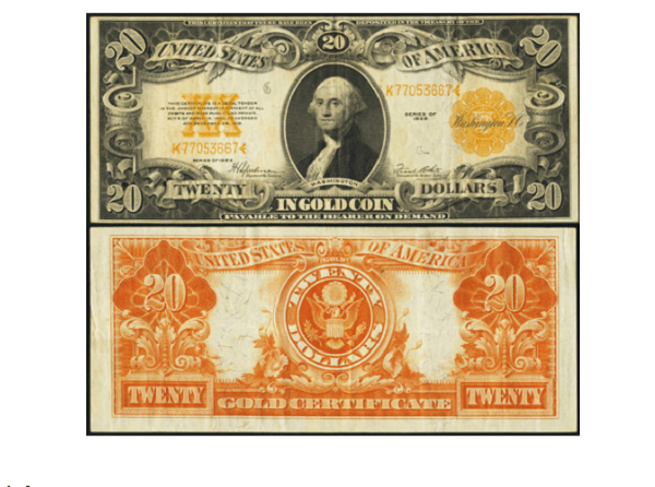1922 20 Dollar Bill Value