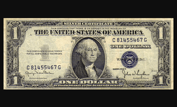 1935 1 Dollar Bill