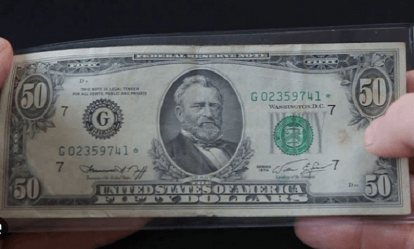 1974 50 Dollar Bill Value