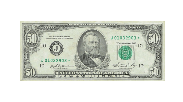1981 50 Dollar Bill Value