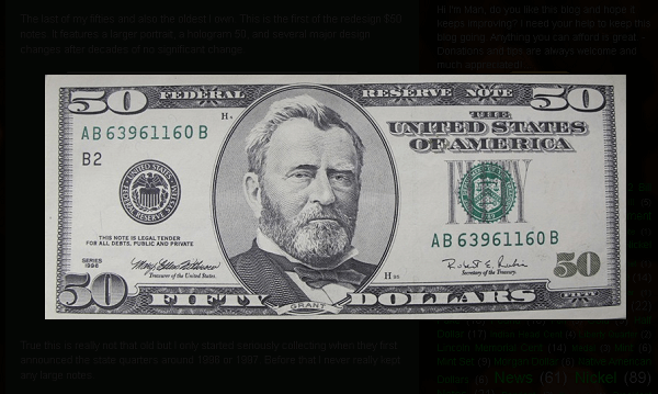 1996 50 Dollar Bill Value