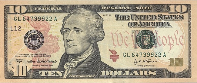 2004 10 Dollar Bill Value