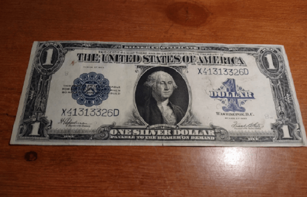 1923 dollar bill value